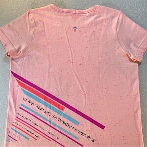 Ivivva Girls Short Sleeve Activewear Graphics Tee Size 12 by Lululemon